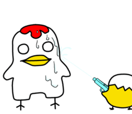 Birds Who cares sticker #7125628