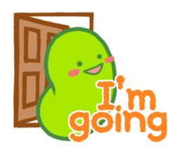 A single word Edamame-chan :English Ver. sticker #7126317