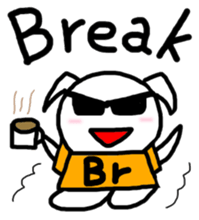 Elemental mascots sticker #7126576