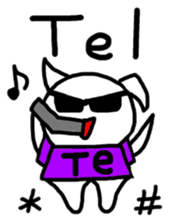 Elemental mascots sticker #7126581