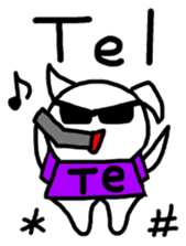 Elemental mascots sticker #7126581