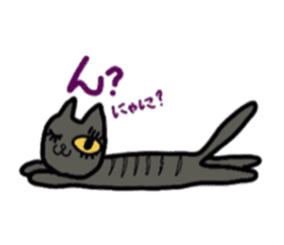 lovely cat  SHIRO  &  TORA sticker #7126992