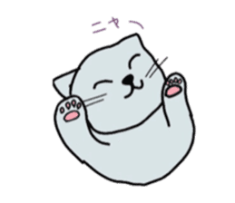 lovely cat  SHIRO  &  TORA sticker #7126997