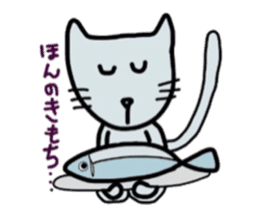 lovely cat  SHIRO  &  TORA sticker #7127010