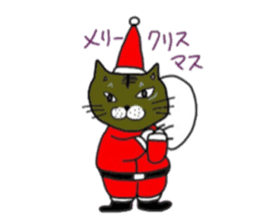 lovely cat  SHIRO  &  TORA sticker #7127024