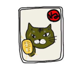 lovely cat  SHIRO  &  TORA sticker #7127027