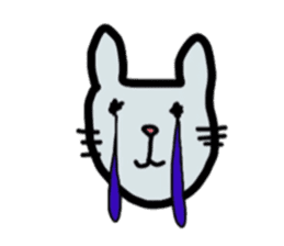 lovely cat  SHIRO  &  TORA sticker #7127031