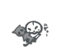 skeletons (skeleton kun) sticker #7127269