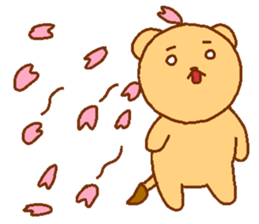 Sakura Lion sticker #7127281