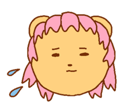 Sakura Lion sticker #7127285