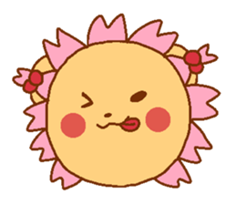 Sakura Lion sticker #7127287