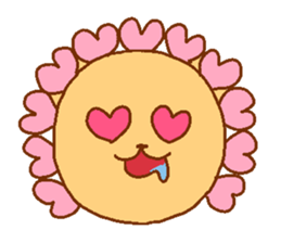 Sakura Lion sticker #7127289