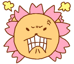 Sakura Lion sticker #7127296