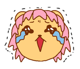 Sakura Lion sticker #7127297