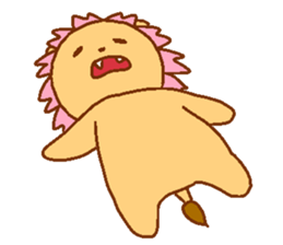 Sakura Lion sticker #7127303