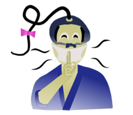 Strange SAMURAI sticker #7127963