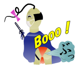 Strange SAMURAI sticker #7127973