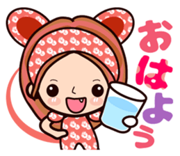 Every day Pretty Kazuko Chan sticker #7128152