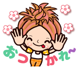 Every day Pretty Kazuko Chan sticker #7128159