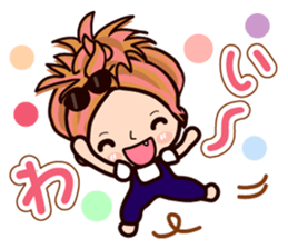 Every day Pretty Kazuko Chan sticker #7128160