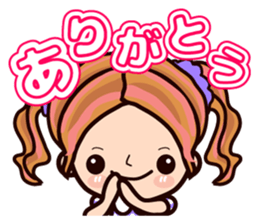 Every day Pretty Kazuko Chan sticker #7128162