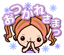 Every day Pretty Kazuko Chan sticker #7128174