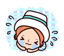 Every day Pretty Kazuko Chan sticker #7128179