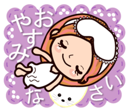 Every day Pretty Kazuko Chan sticker #7128189