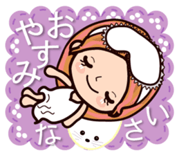 Every day Pretty Kazuko Chan sticker #7128189