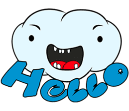 FUNNY NUVOLA sticker #7128312