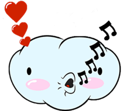 FUNNY NUVOLA sticker #7128321