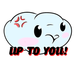 FUNNY NUVOLA sticker #7128328