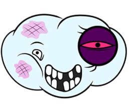 FUNNY NUVOLA sticker #7128338