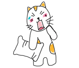 Talk with cat sticker #7128455