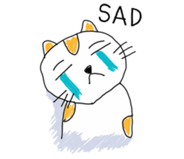 Talk with cat sticker #7128457