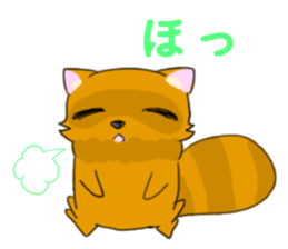 Fox and Raccoon dog sticker #7128500