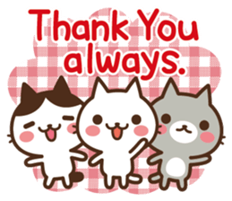 Cats in the can(English ver.) sticker #7129042