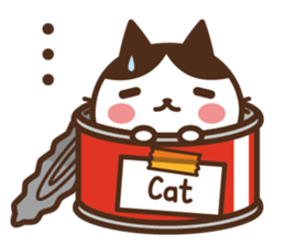 Cats in the can(English ver.) sticker #7129047