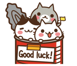 Cats in the can(English ver.) sticker #7129056
