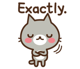 Cats in the can(English ver.) sticker #7129067