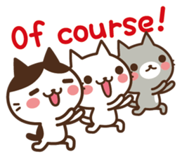 Cats in the can(English ver.) sticker #7129069