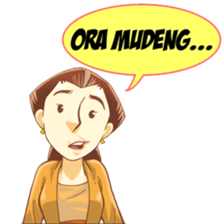 Mbak Sri sticker #7129179