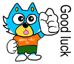 Won ta ful 2 English version sticker #7129558