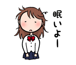 High school girls of Girls' High School sticker #7129644