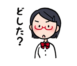 High school girls of Girls' High School sticker #7129658