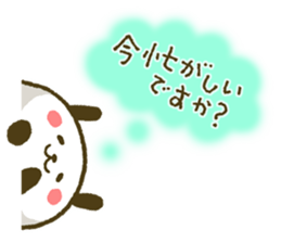 Panda Rabbit 1 sticker #7129732