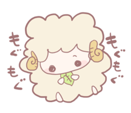 mokomoko meichan sticker #7129753