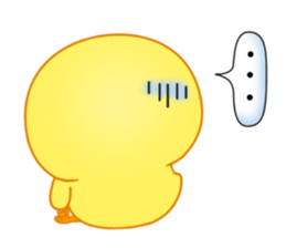 Chick with 40 emotion or pattern sticker #7130080