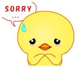 Chick with 40 emotion or pattern sticker #7130097