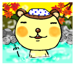 It is a pretty squirrel! sticker #7130145